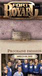 Mobile Screenshot of fort-boyard.fr